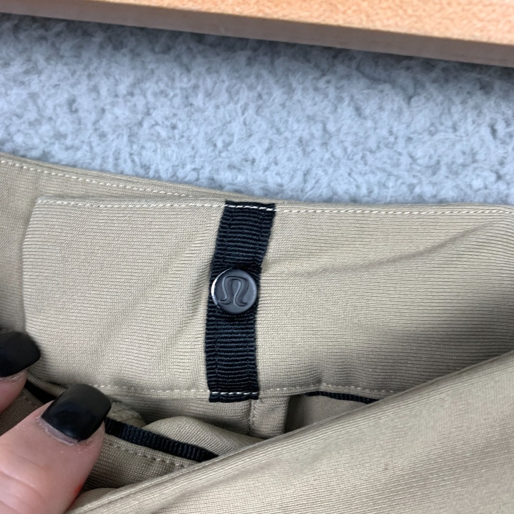 Lululemon‎ Commission Pant Men's Size 36 Trench Tan Warpstreme Stretch Chino - Picture 8 of 14
